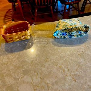 1997 Longaberger Small Business Card Holder